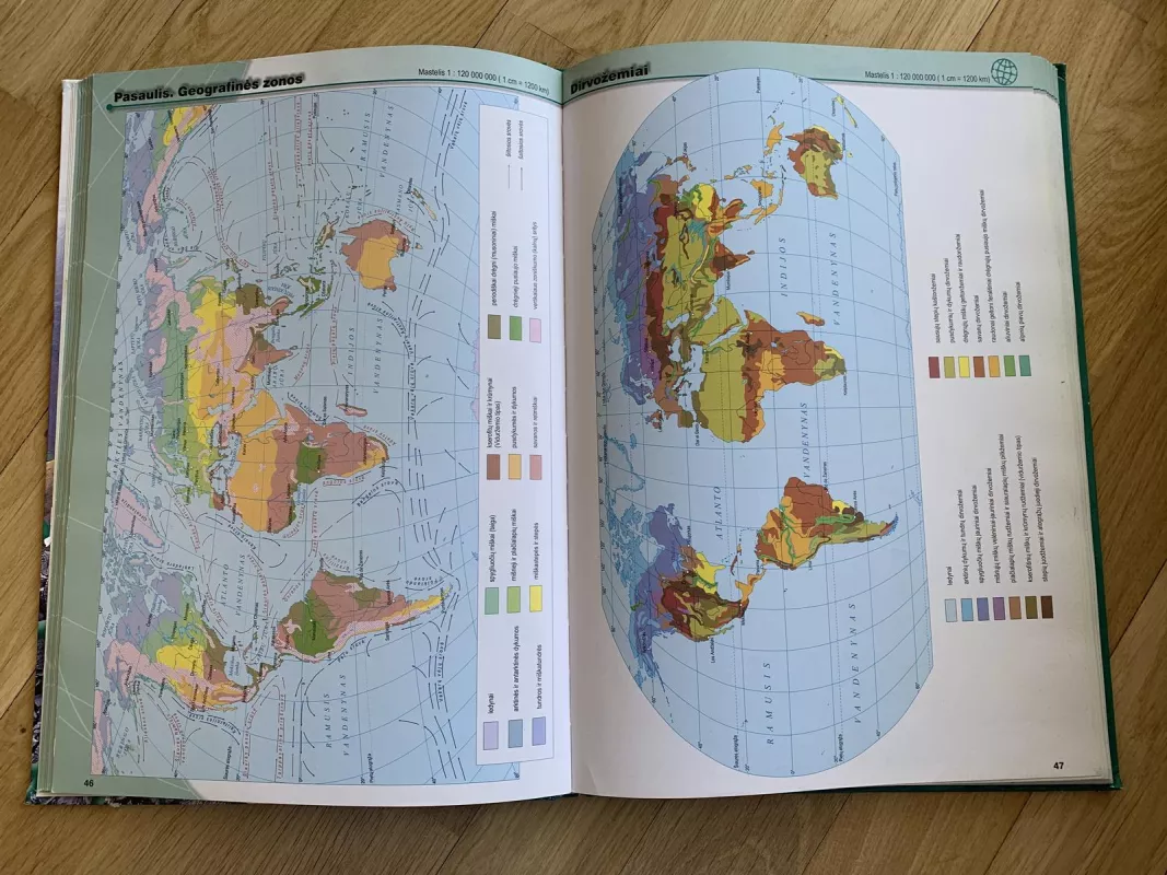 Žemė. Geografijos atlasas mokyklai - geografijos Žemė, knyga