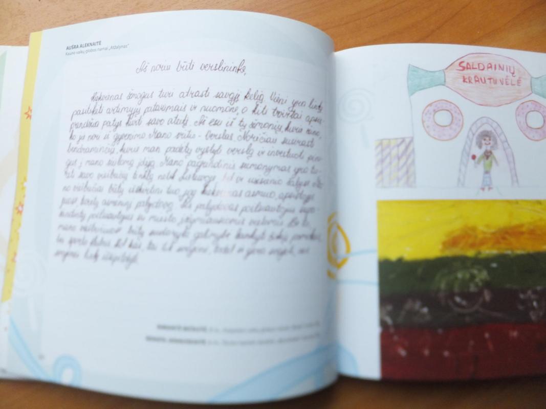 Noriu būti... Vaikų, augančių vaikų globos namuose, kūryba - Autorių Kolektyvas, knyga 3