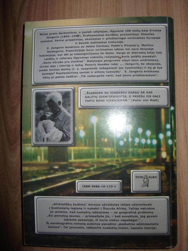 Afrikietiški žaidimai - Ernst Junger, knyga 4