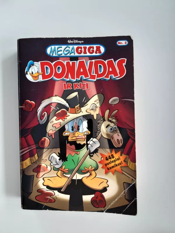 MegaGiga. Donaldas ir kiti (3 knyga) - Walt Disney, knyga