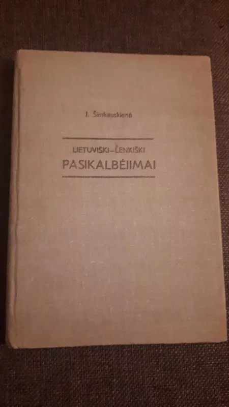 Lietuviški-lenkiški pasikalbėjimai - J. Šimkauskienė, knyga 5