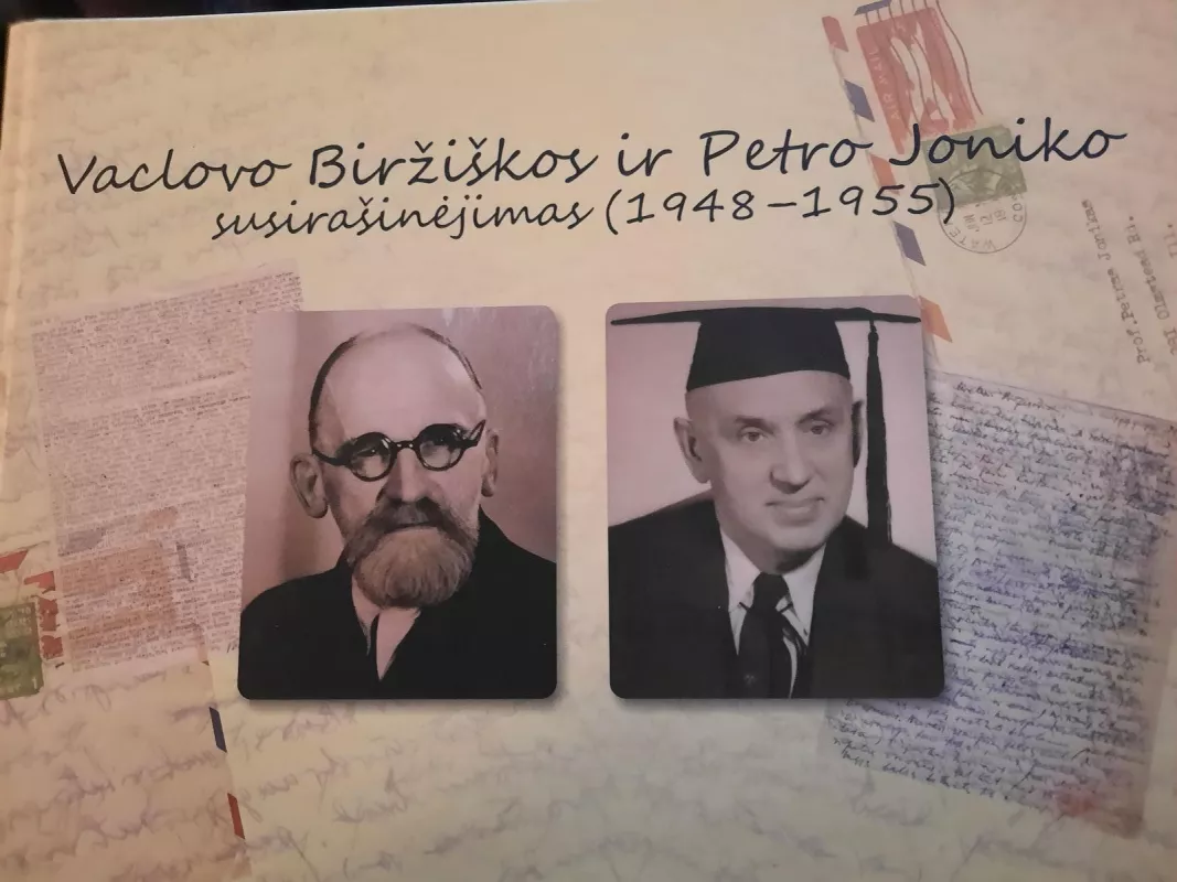 Vaclovo Biržiškos ir Petro Joniko susirašinėjimas (1948-1955) - Roma Bončkute, knyga