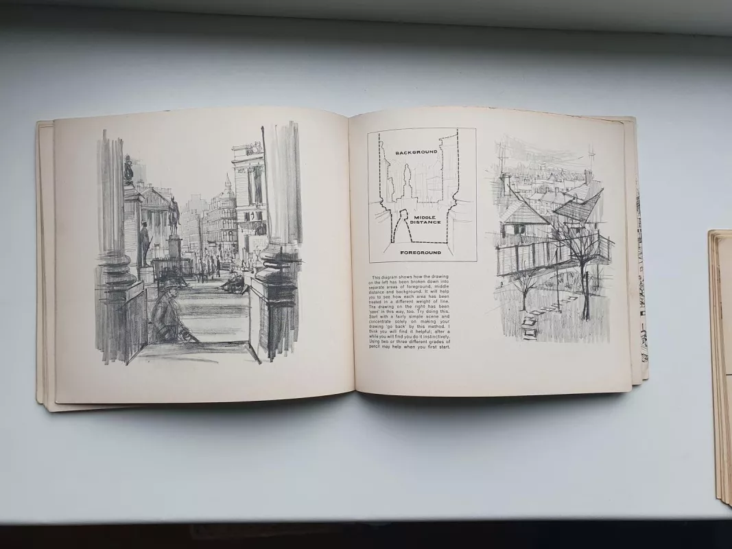 Drawing Buildings - Richard Downer, knyga