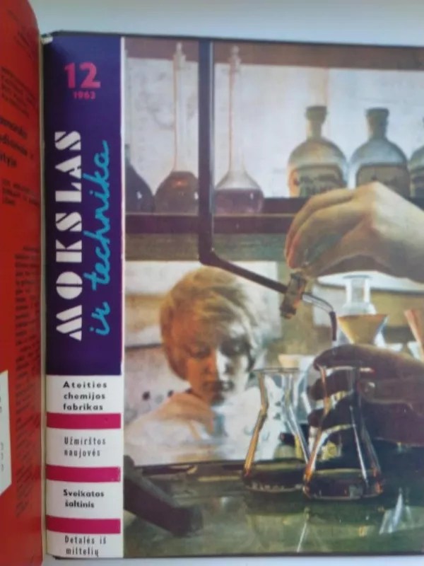 Mokslas ir technika 1963m. leidiniai - Autorių Kolektyvas, knyga 3