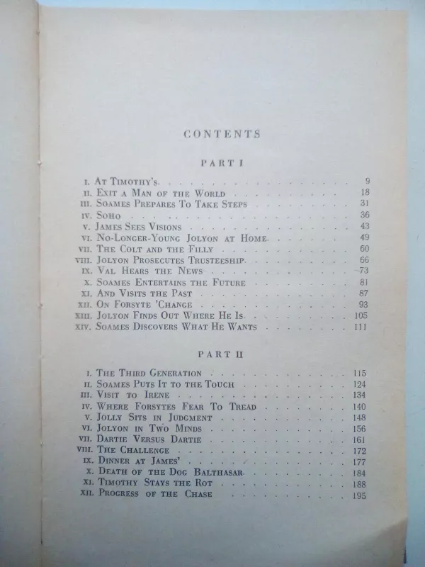 A modern comedy: the Forsyte saga. Book two in Chancery - John Galsworthy, knyga 4