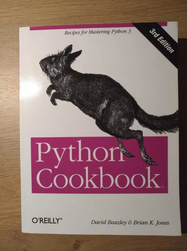 Python cookbook - David Beazley Brian K.Jones, knyga 3