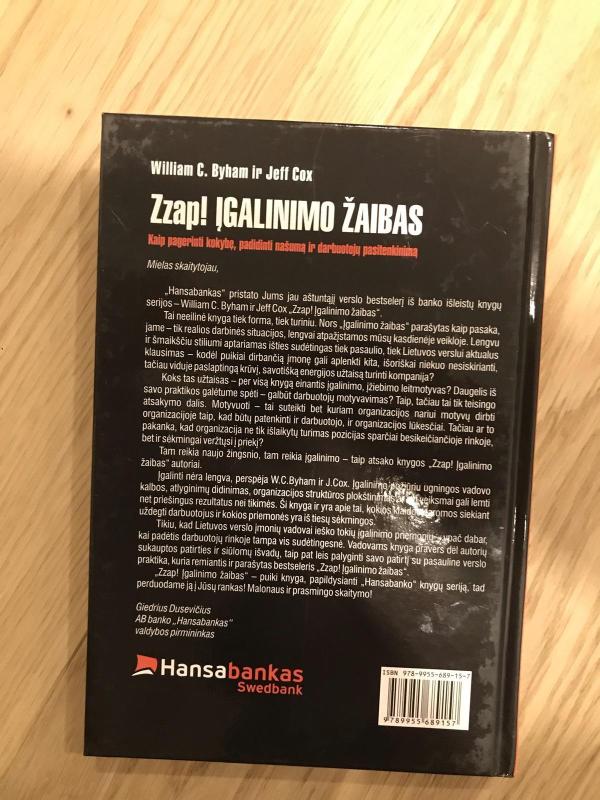 Zzap! Įgalinimo žaibas - William C. Byham, knyga 2