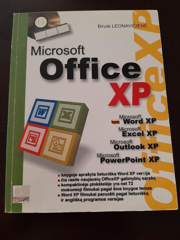 Microsoft Office XP - Birutė Leonavičienė, knyga 2