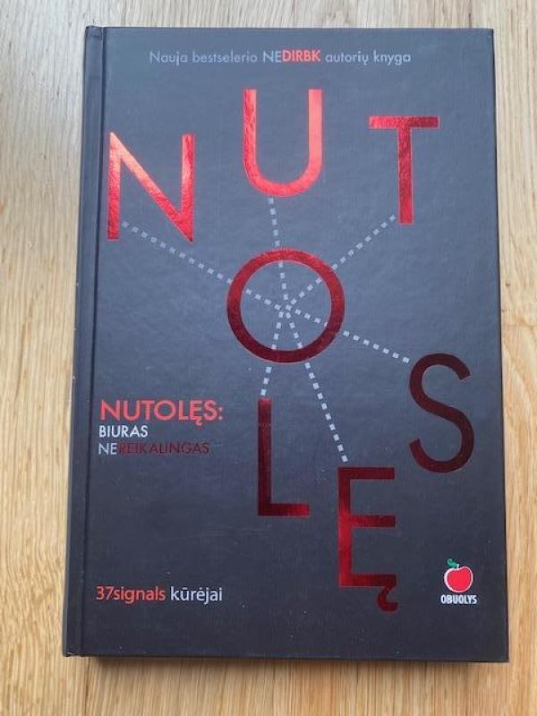 Nutolęs: biuras (ne)reikalingas - Jason Fried, David  Heinemeier Hansson, knyga 3