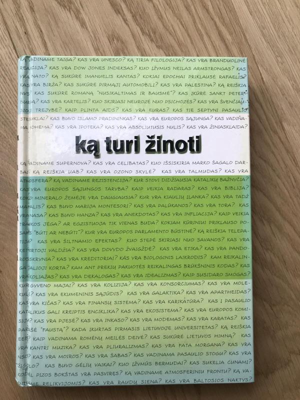 Ką turi žinoti - Vidas Stakėnas, knyga 3