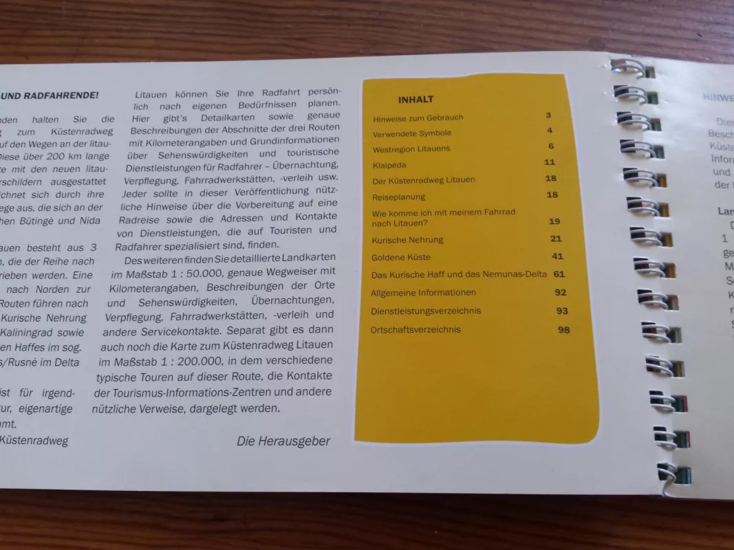 Kustenradweg Litauen Radreisefuhrer - Autorių Kolektyvas, knyga
