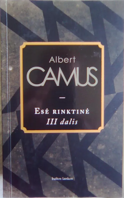 (įvairios knygos) - Albert Camus, knyga 4