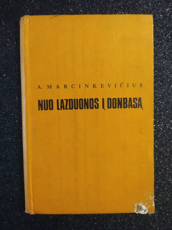Nuo Lazduonos į Donbasą - A. Marcinkevičius, knyga