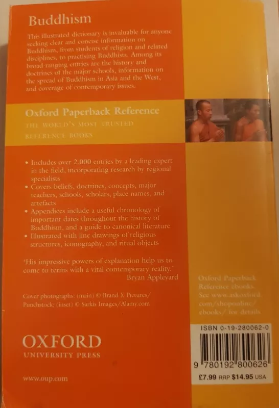 Oxford dictionary of Buddhism - Damien Keown, knyga 2