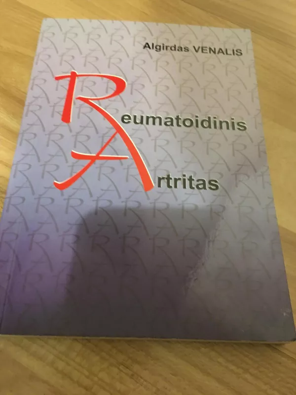 Reumatoidinis artritas - Algirdas Vanelis, knyga