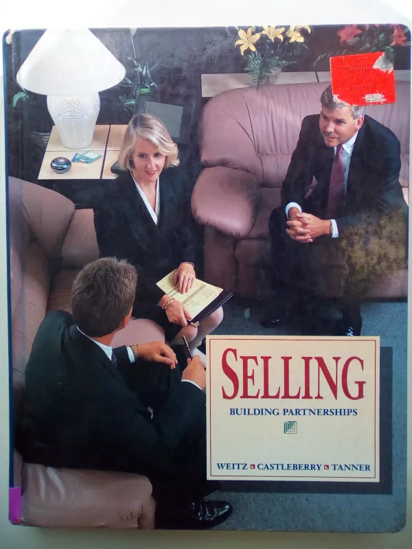 Selling building partnerships - Barton A. Weitz, knyga 2