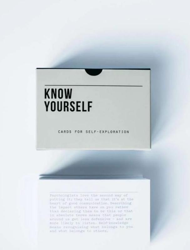 Know Yourself. Cards for self-exploration kortos - Autorių Kolektyvas, knyga 3