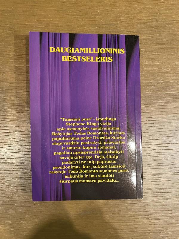 Tamsioji pusė - Stephen King, knyga 5
