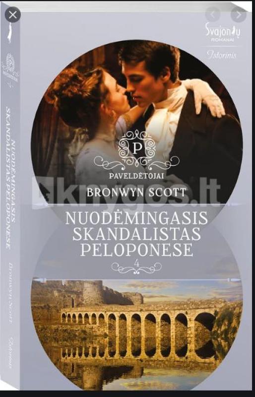 Jausmingasis nutruktgalvis Sienoje - Scott Bronwyn, knyga 2