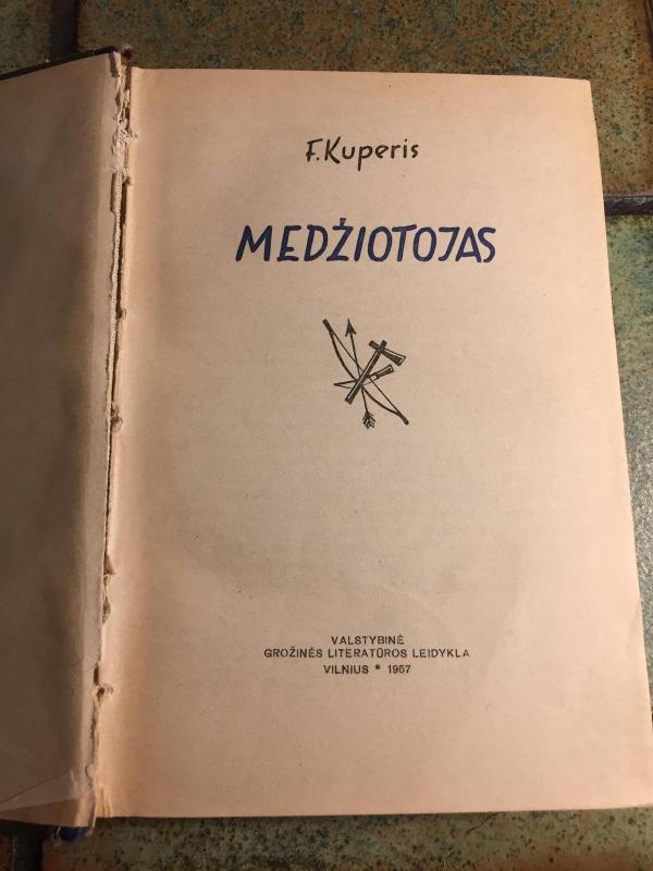 Medžiotojas - Kuperis Džeimsas, knyga 2