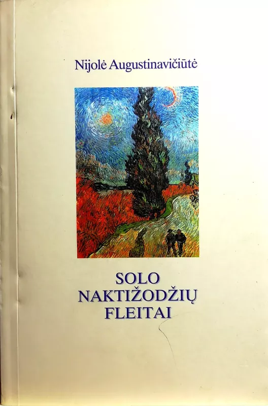 Solo naktižodžių fleitai - N. Augustinavičiūtė, knyga