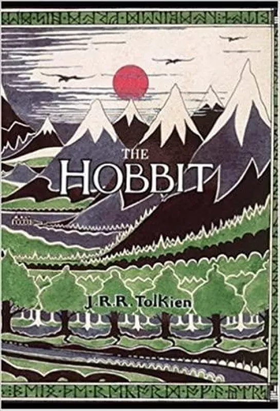 The Hobbit Or There and Back Again - J. R. R. Tolkien, knyga