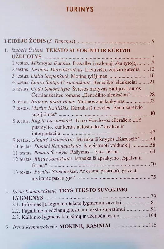 Lietuvių kalba (gimtoji) brandos egzaminui rengtis - Irena Ramaneckienė, knyga 3