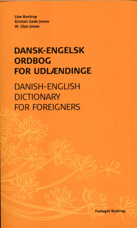 Danish-English dictionary for foreigners - Lise Bostrup, knyga