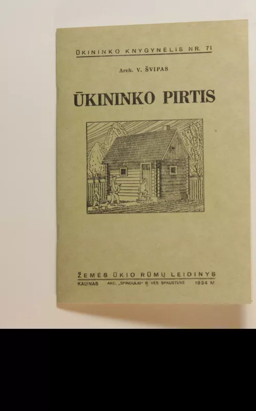 Ūkininko pirtis - Vladas Švipas, knyga