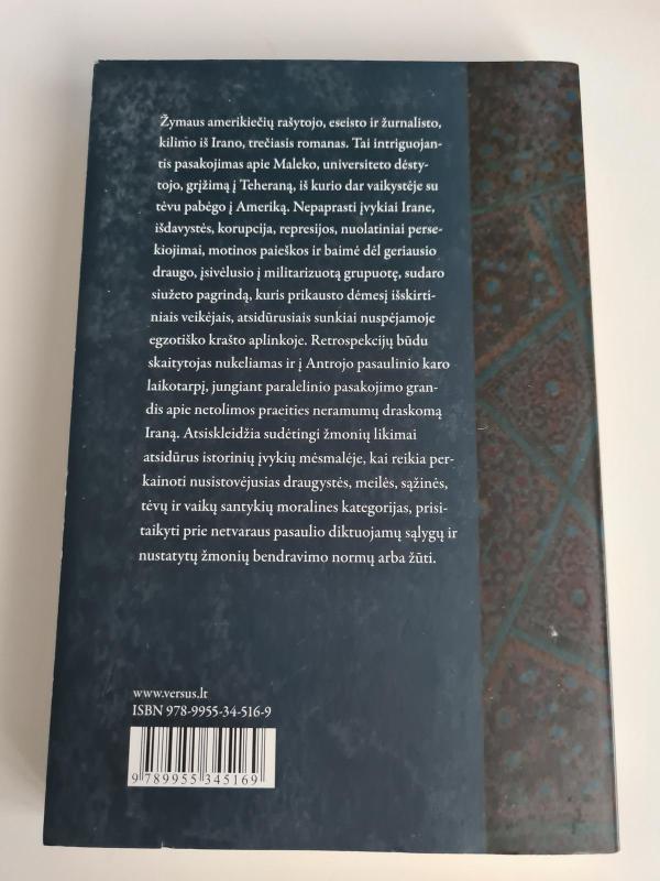 Teheranas temstant - Salar Abdoh, knyga 3