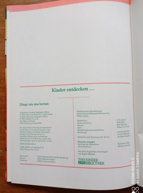 Kinder entdecken . Dinge um uns herum - Robert L. Cutts, knyga 3