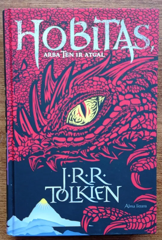 Hobitas -arba ten ir atgal - J. R. R. Tolkien, knyga