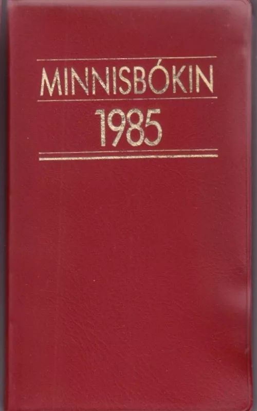 Minnisbókin 1985 - Autorių Kolektyvas, knyga 2