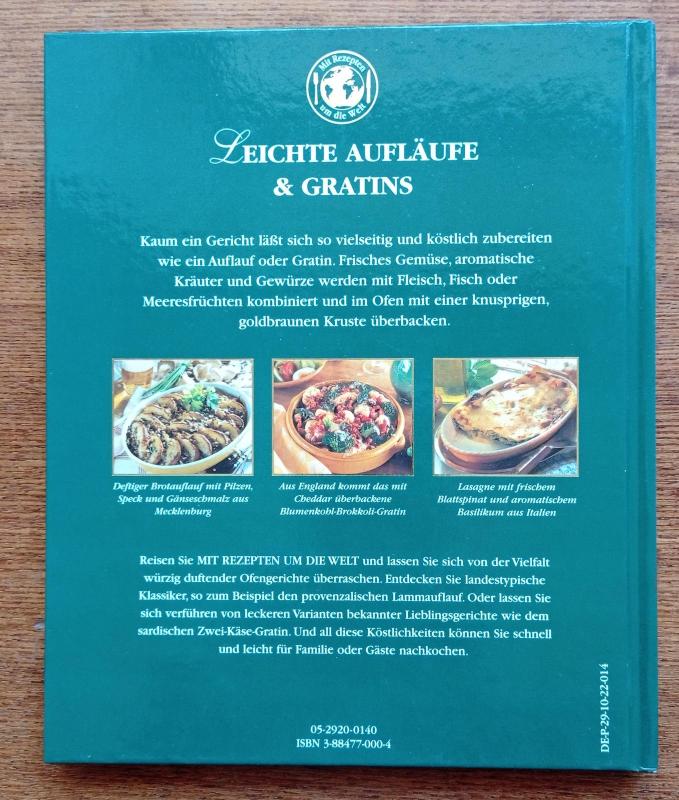 Mit Rezepten um die Welt: Leichte Aufläufe und Gratins - Autorių Kolektyvas, knyga 6