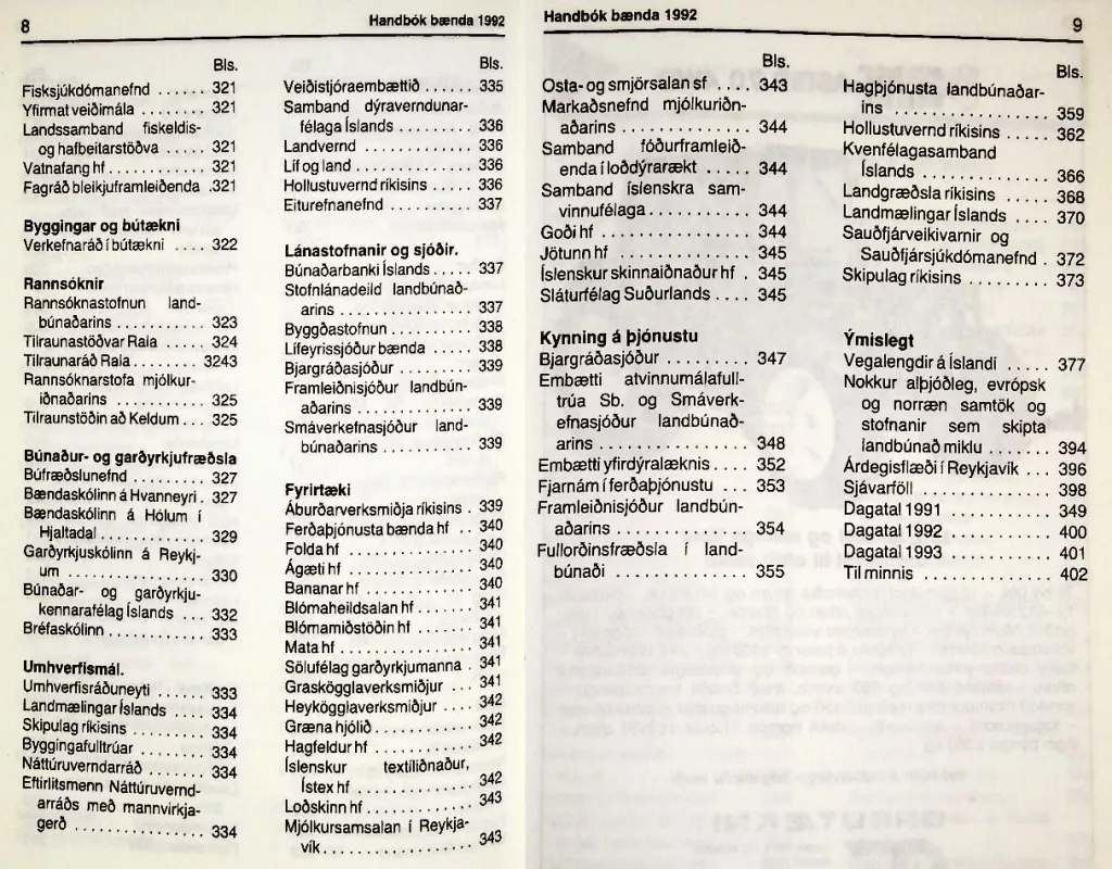 Handbók bænda 1992 - Autorių Kolektyvas, knyga 4