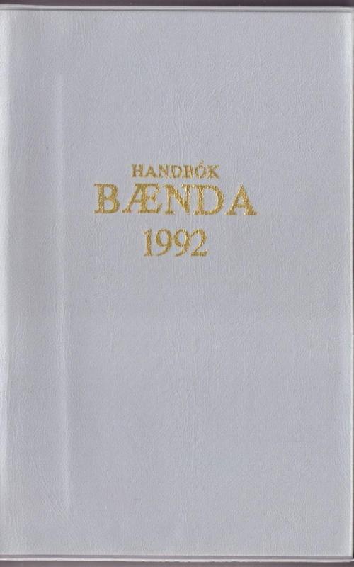 Handbók bænda 1992 - Autorių Kolektyvas, knyga 2