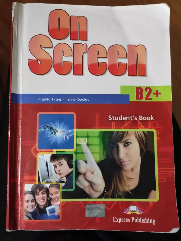 On screen students book b2 - Jenny Dooley Virginia Evans,, knyga