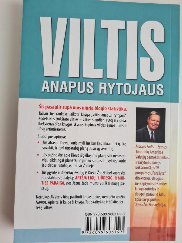 Viltis anapus rytojaus - Mark Finley, knyga 2