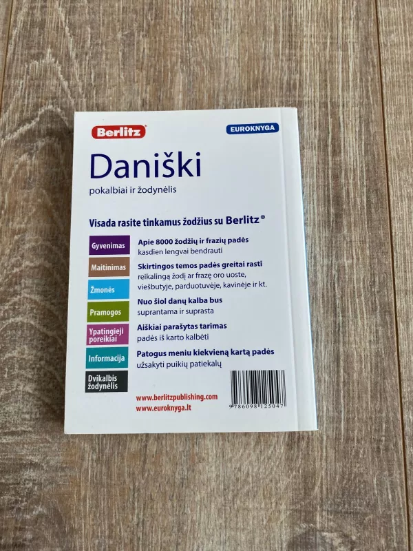 Daniški pokalbiai ir žodynėlis - Autorių Kolektyvas, knyga