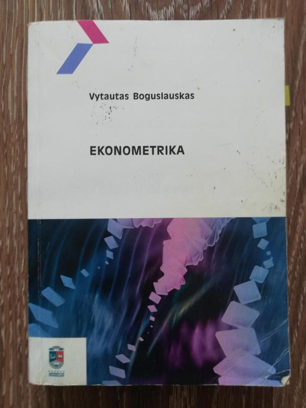 Ekonometrika - Vytautas Boguslauskas, knyga