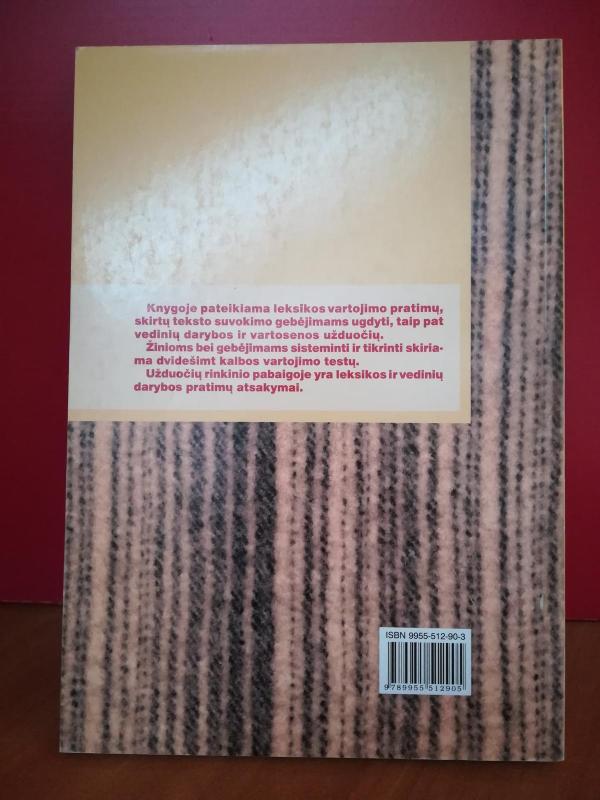 Kalbos vartojimo užduotys: lietuvių kalbos pratimai aukštesniosioms klasėms - Rasytė Matulevičienė, knyga 3