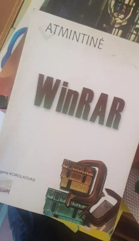 WinRAR atmintinė - Igoris Korolkovas, knyga