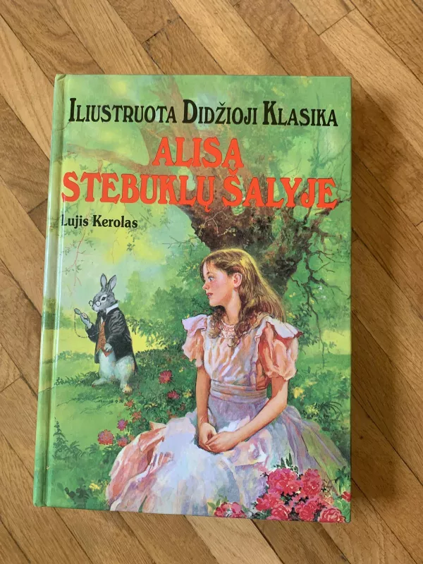 Alisa stebuklų šalyje - Lujis Kerolas, knyga