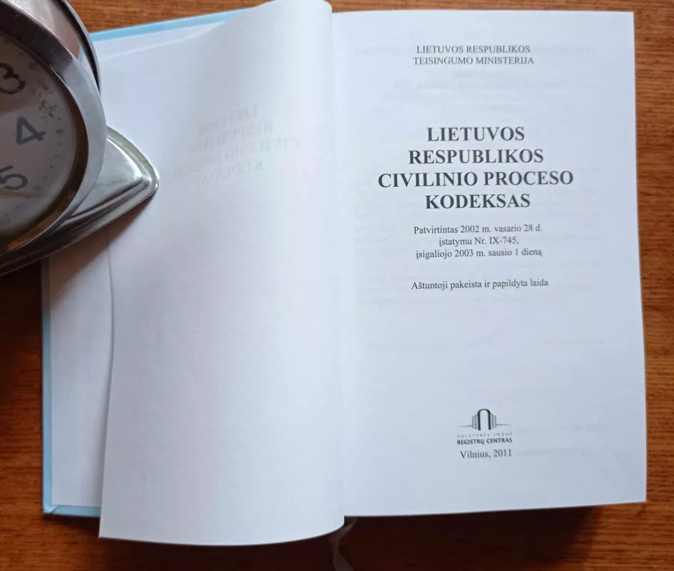 Lietuvos Respublikos civilinio proceso kodeksas - Autorių Kolektyvas, knyga 3