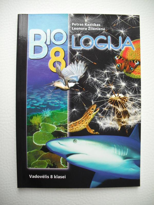 Biologija 8 kl. - Petras Kazickas, Leonora  Žilėnienė, knyga 2