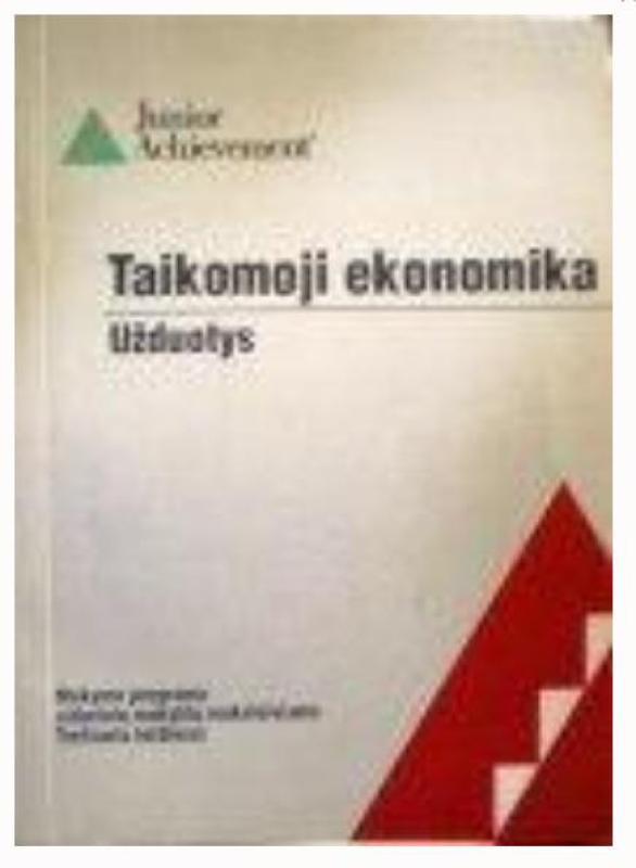 Taikomoji ekonomika - Autorių Kolektyvas, knyga 2