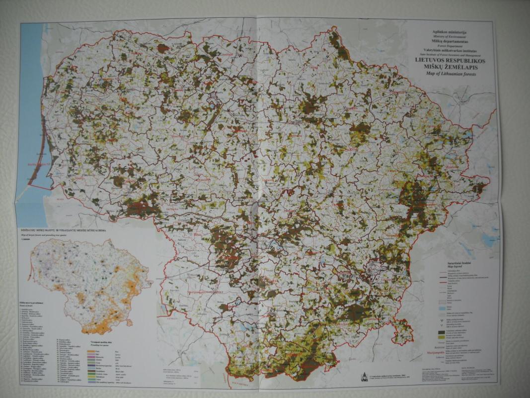 Lietuvos miškotvarka ir jos raida - Algirdas Brukas, knyga 5