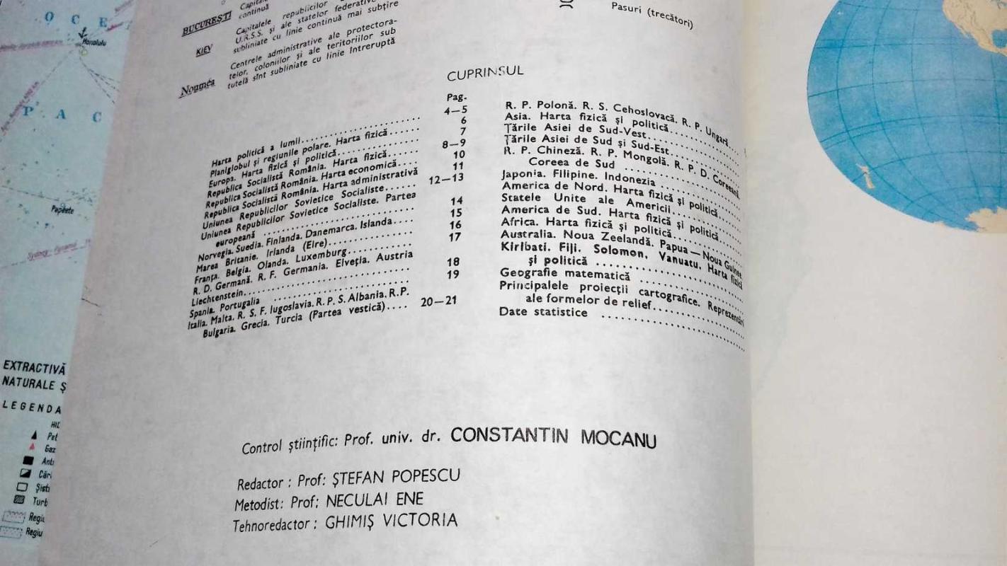 Atlas geografic școlar - Autorių Kolektyvas, knyga 4