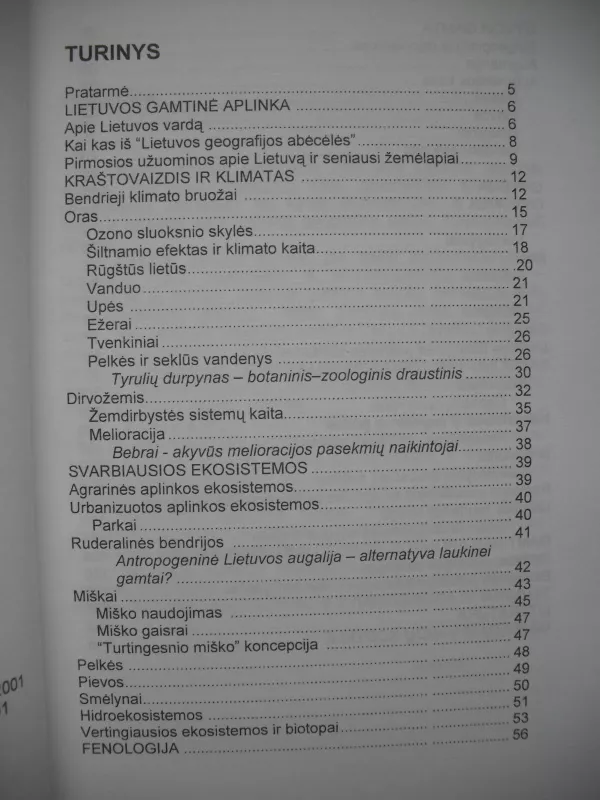 Lietuvos gamtinė aplinka (mokomoji knyga) - Autorių Kolektyvas, knyga 4