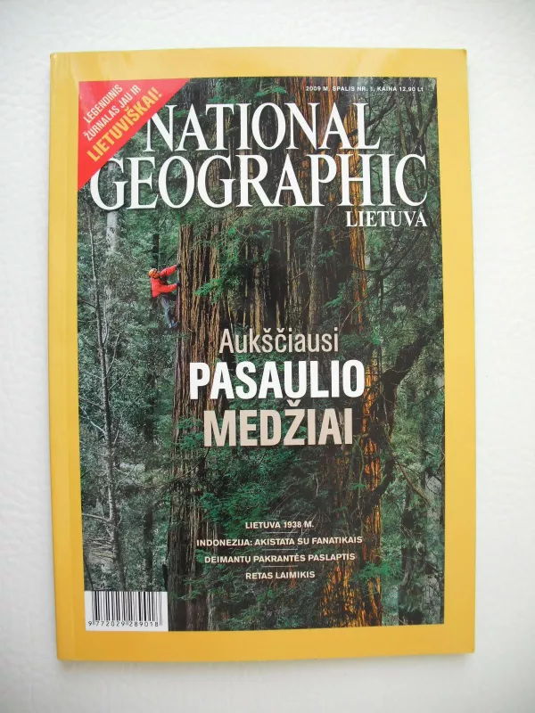 National Geographic, 2009 m., Nr. 1 - National Geographic , knyga 2